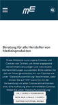 Mobile Screenshot of med-engineering.de